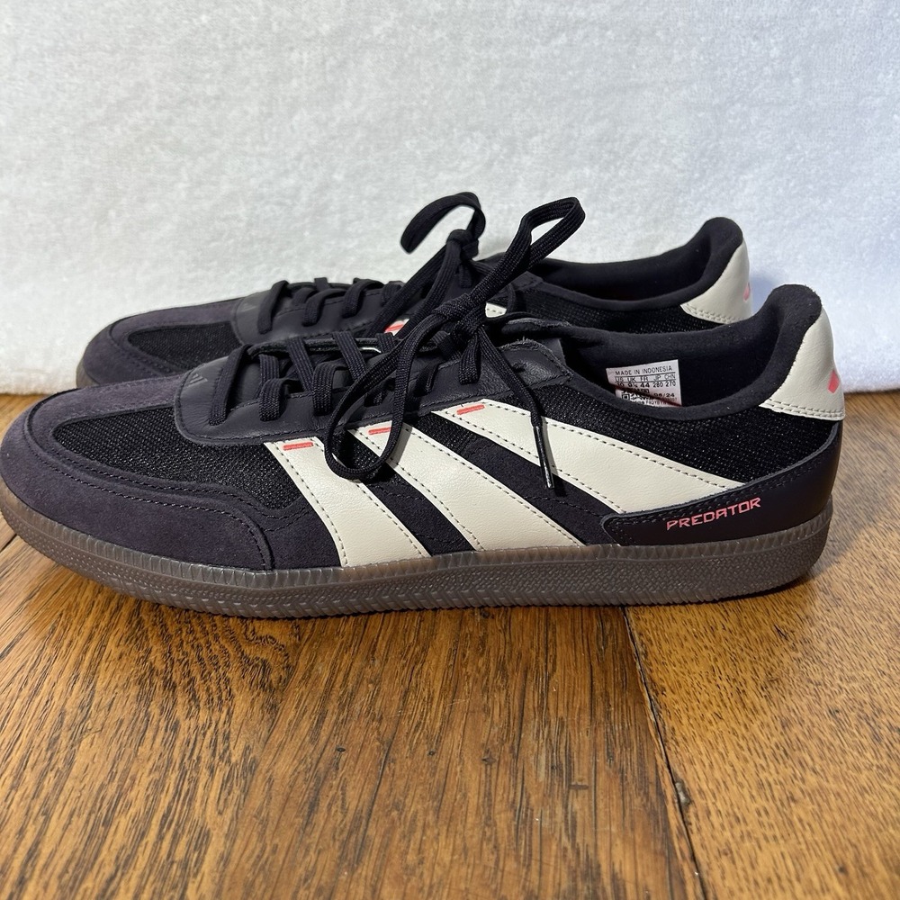 Adidas Mens Size 9 Predator Freestyle Aurora Black Gum Sole Indoor Soccer Shoes